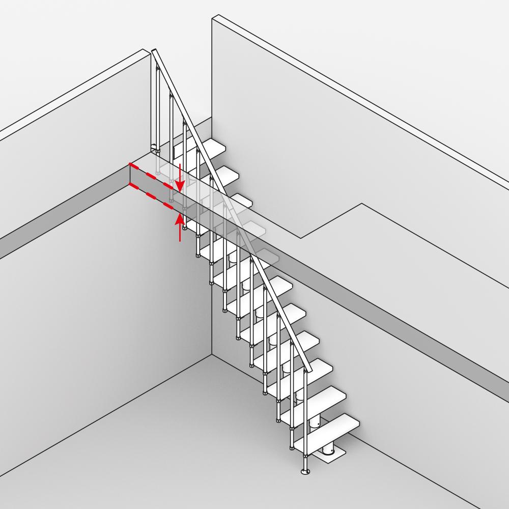 DOLLE Drawing Measurement of deck thickness