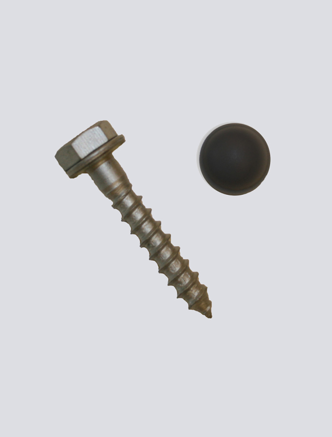 Anchor screws for wooden deck PA22 Black