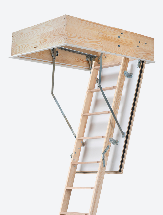 Made-to-Measure Loft ladder REI 45 