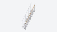 Extra staircase railing STYLE 6  Test123