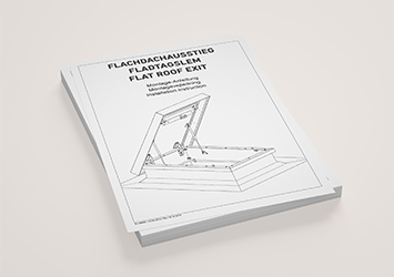 Information leaflet for Flat-roof exit