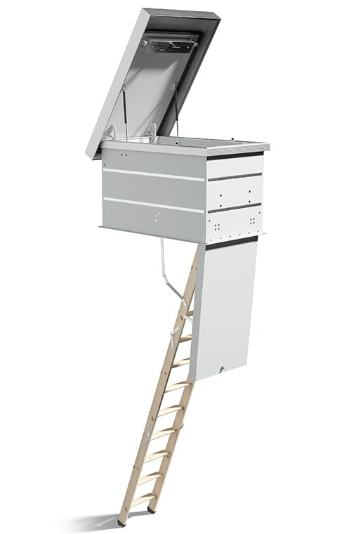 Roof Hatch and loft ladder  to give access to roof